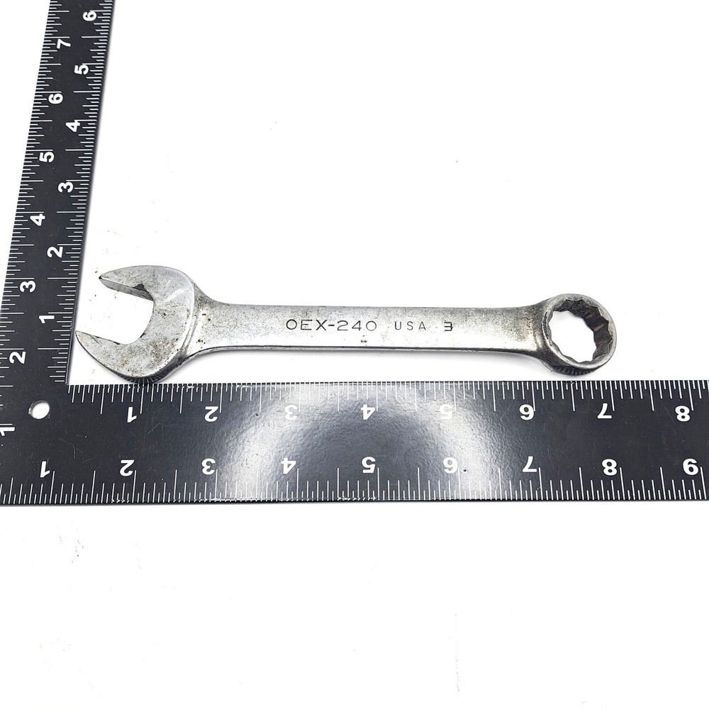 Snap On Wrench 3/4 SAE Vintage USA Combination‎ Open Box End Mechanic Tool - Picture 7 of 7